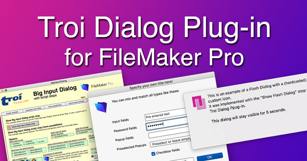 Troi Dialog Plug-in